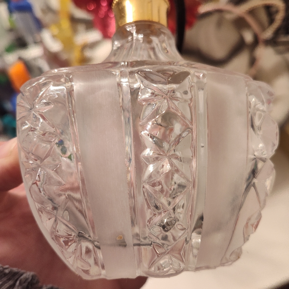 Elegant Vintage Gold Tone and Crystal Perfume Bottle 8 piece Set - Picture 9 of 16